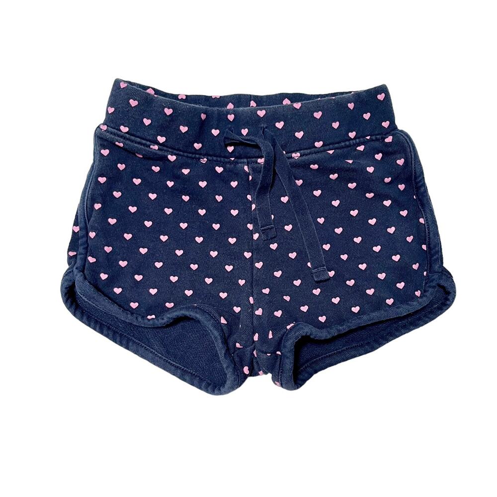 Gap Heart Print Pull On Shorts 12-18m